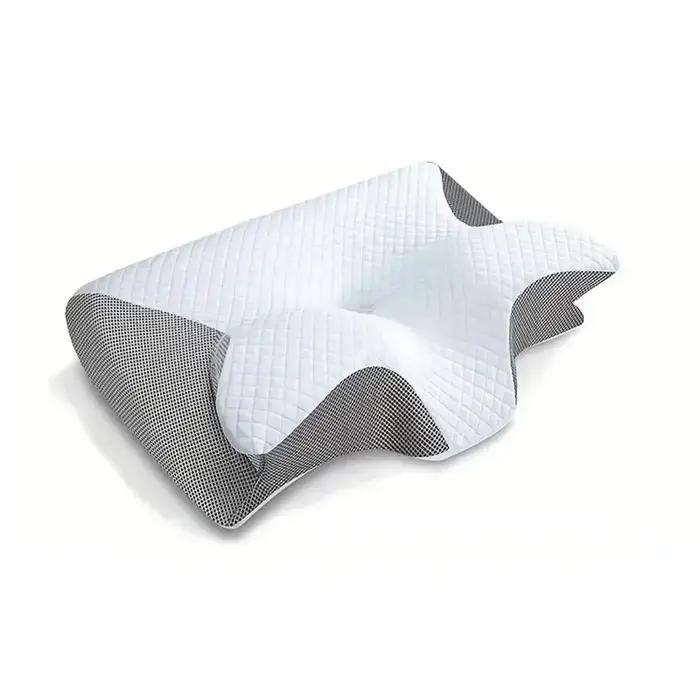 Oreiller cervical pour dormeurs sur le côté, le dos ou le ventre, en mousse à mémoire de forme, orth