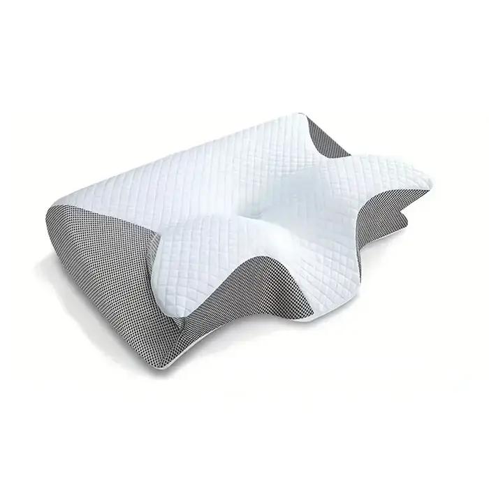 Oreiller cervical pour dormeurs sur le côté, le dos ou le ventre, en mousse à mémoire de forme, orth
