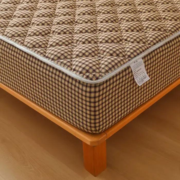Protecteur de matelas haut de gamme - Housse de matelas respirante matelassée - Antimicrobienne, hyp