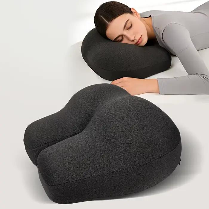 Coussin en mousse en forme de hanche pour dormeurs sur le côté, le dos ou le ventre - Housse amovibl