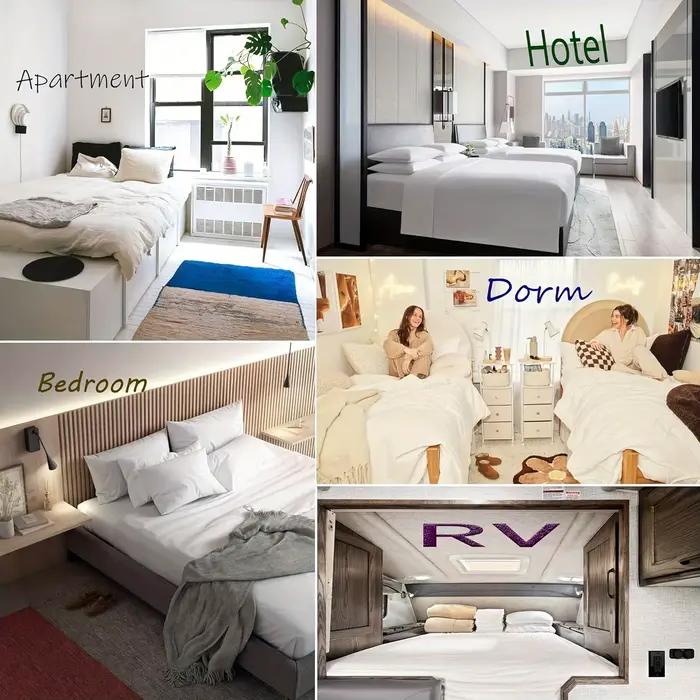 Oreiller corporel pour dormir, 1 pièce, oreiller Hottel doux de haute qualité, oreiller décoratif po