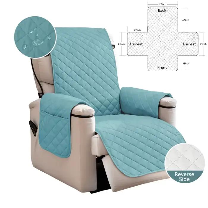 Housse matelassée inclinable et imperméable, antidérapante, pour chaise, pour animaux de compagnie, 