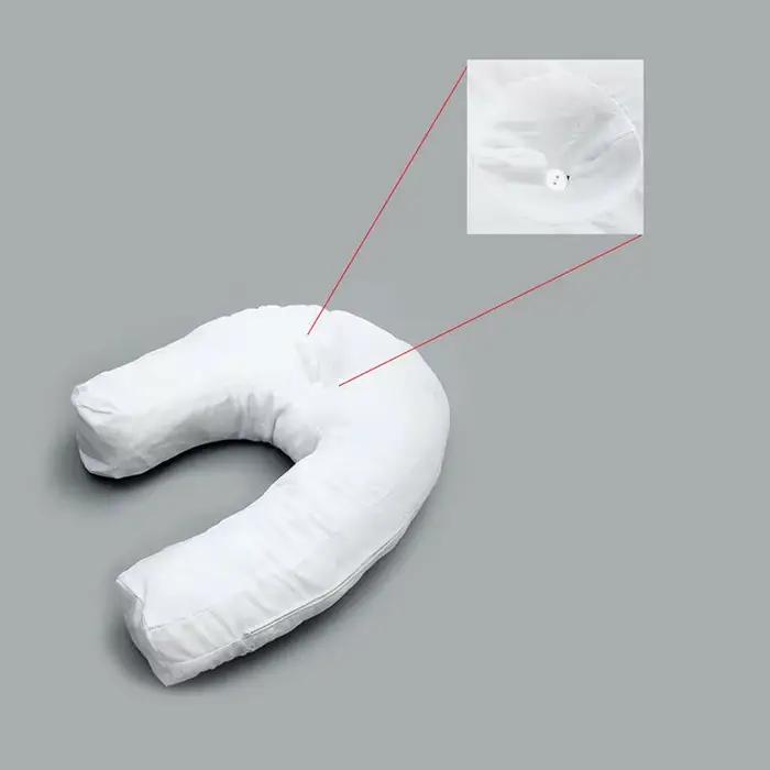 Oreiller en forme de U pour dormir le cou et le dos, sommeil latéral, pro thérapeutique, solide, pou