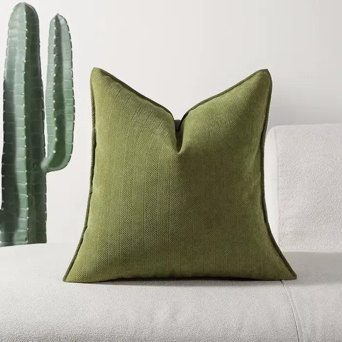 Housse de coussin en Chenille pour canapé-lit, décoration de maison, garde au chaud avec un Design é