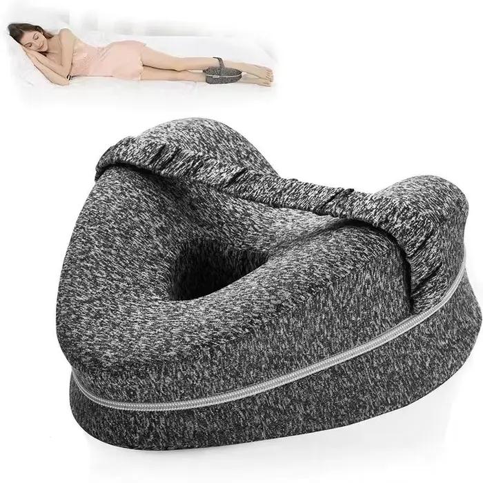 Coussin pour les jambes et les genoux pour dormeurs latéraux, idéal pour soulager les douleurs aux j