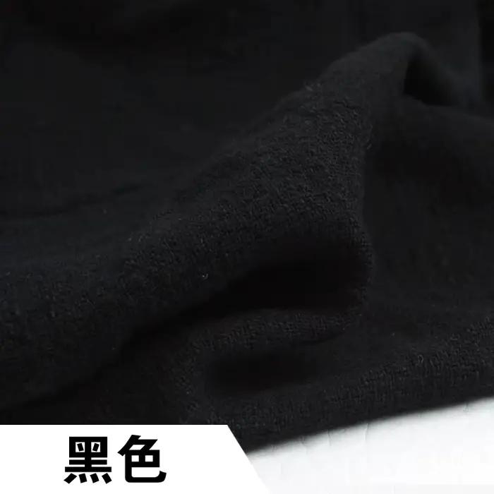 Tissu en lin et coton doux, matériau organique, lin pur naturel, cambric écologique, tissu pour vête