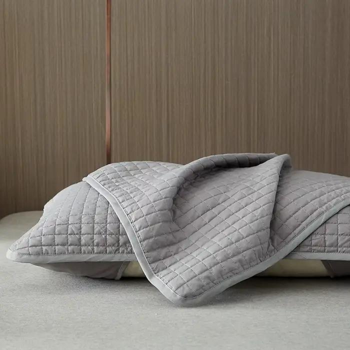 Housse de coussin en coton confortable, couche isolante, anti-acariens, protège-housse de coussin, i