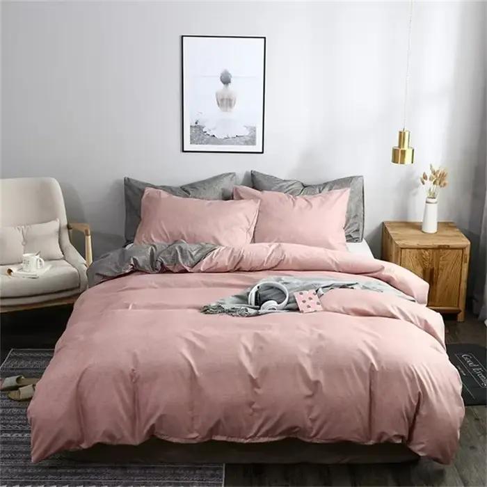 Housse de couette Double à motif de Grain texturé, ensemble de literie pour la maison, 220x240, tail