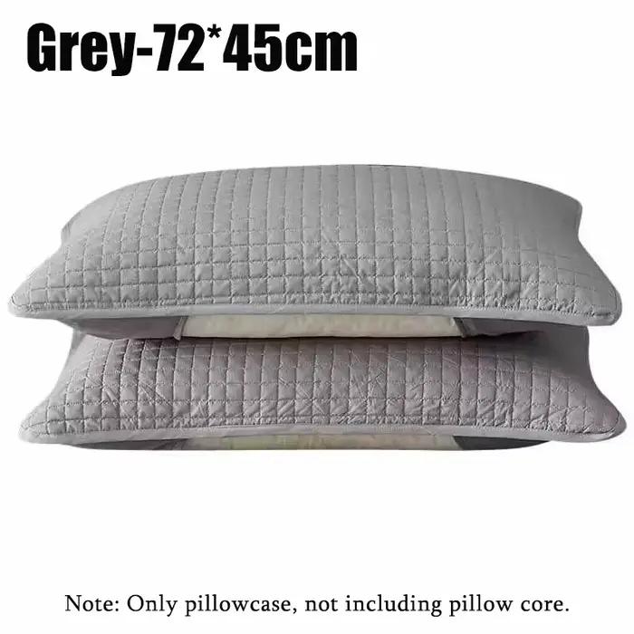 Taie d'oreiller imperméable anti-huile en coton, couche isolante, protection anti-transpiration pour