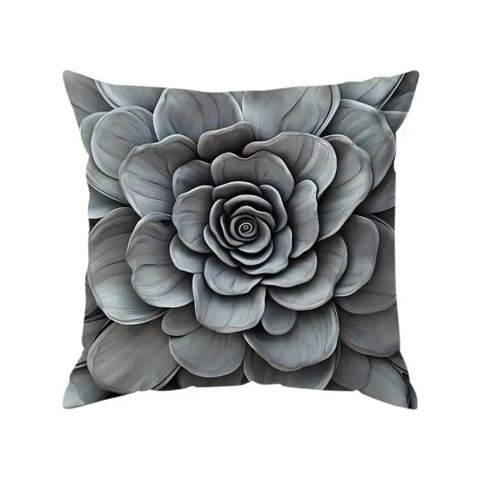 Taie d'oreiller taie d'oreiller 45x45 housse de coussin carrée maison lit canapé taie d'oreiller nor
