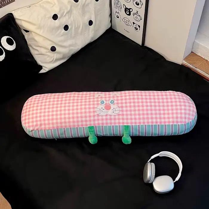 Nouveau oreiller Long créatif et mignon pour chambre à coucher, oreiller de jambe de lit pour sommei