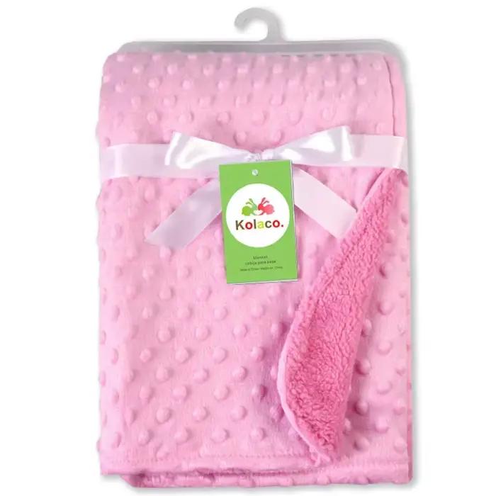 Couverture personnalisée pour bébé - Doudou, couverture d'emmaillotage, pour poussette, lit et berce