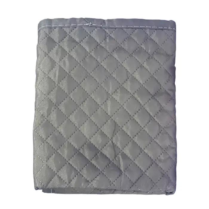 Housse de coussin en coton confortable avec couche isolante anti-acariens, protection du cœur du cou