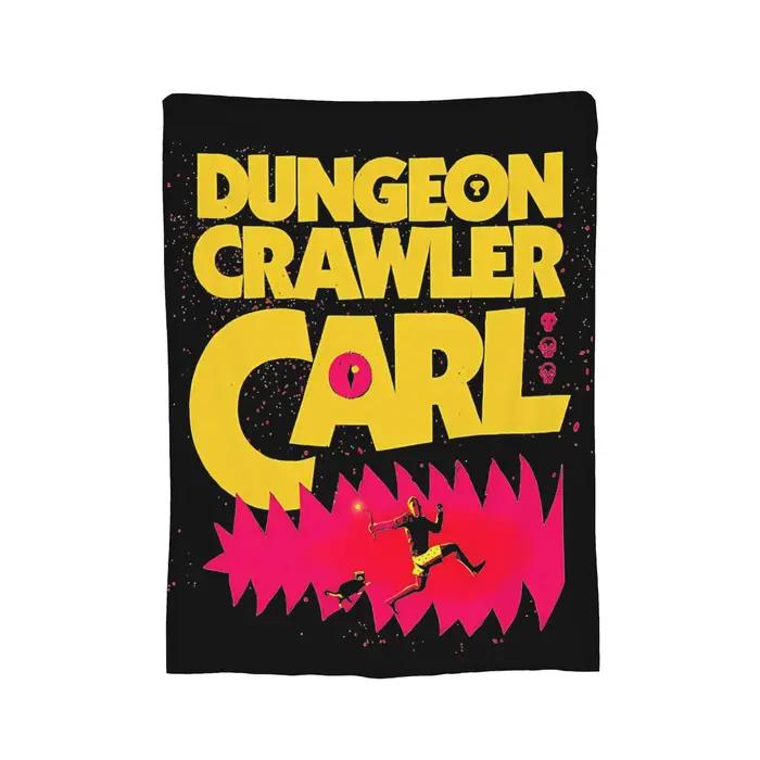 Couverture en peluche Dungeon Crawler Carl, drôle et respirante, pour la maison, automne/hiver