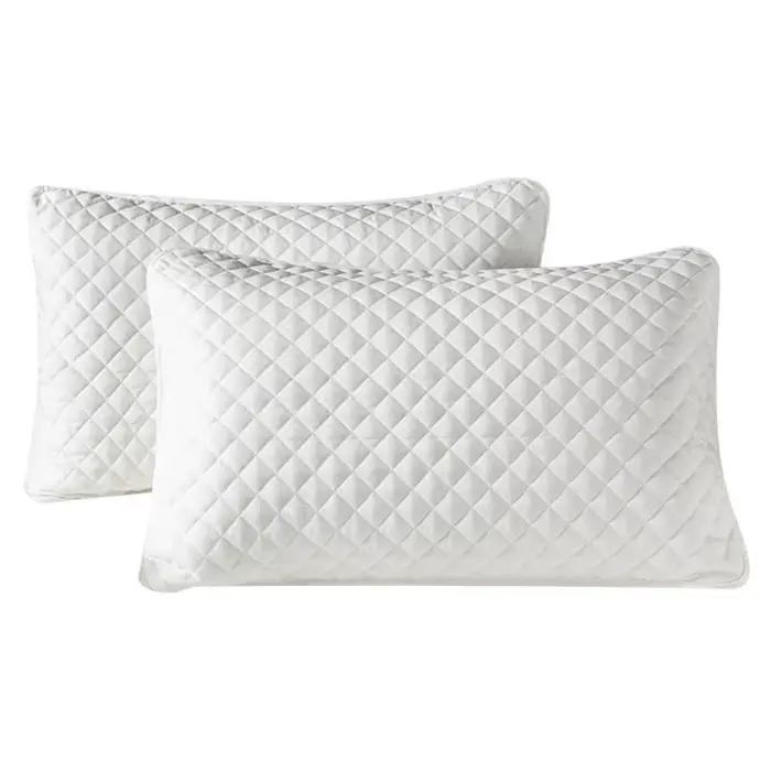 Taie d'oreiller en coton pour hommes, housse de protection Anti-huile, Anti-acariens et Anti-transpi