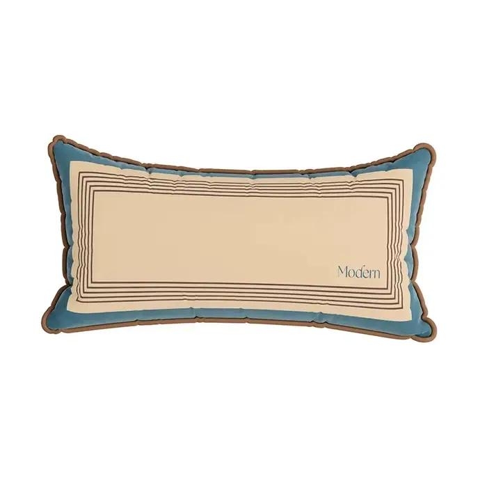Housses d'oreiller en velours de luxe, taies d'oreiller rectangulaires décoratives, taies de coussin
