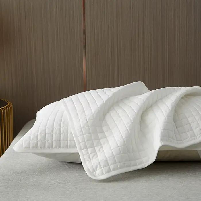 Housse de coussin en coton confortable, couche isolante, anti-acariens, protège-housse de coussin, i