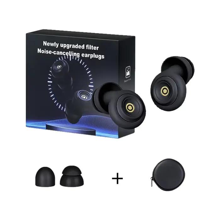 1 Set  50dB Noise Cancelling Sleep Earplugs Reusable Comfortable for Sleeping Concerts Study Work Po
