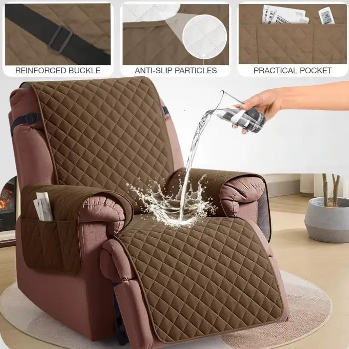 Housse matelassée inclinable et imperméable