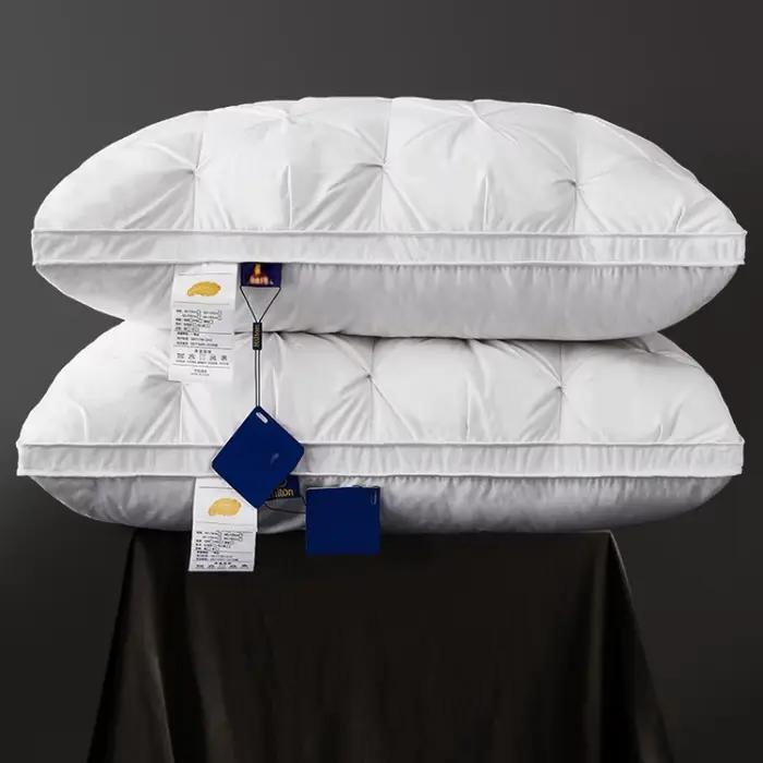 Oreiller en duvet d'oie pour dormir