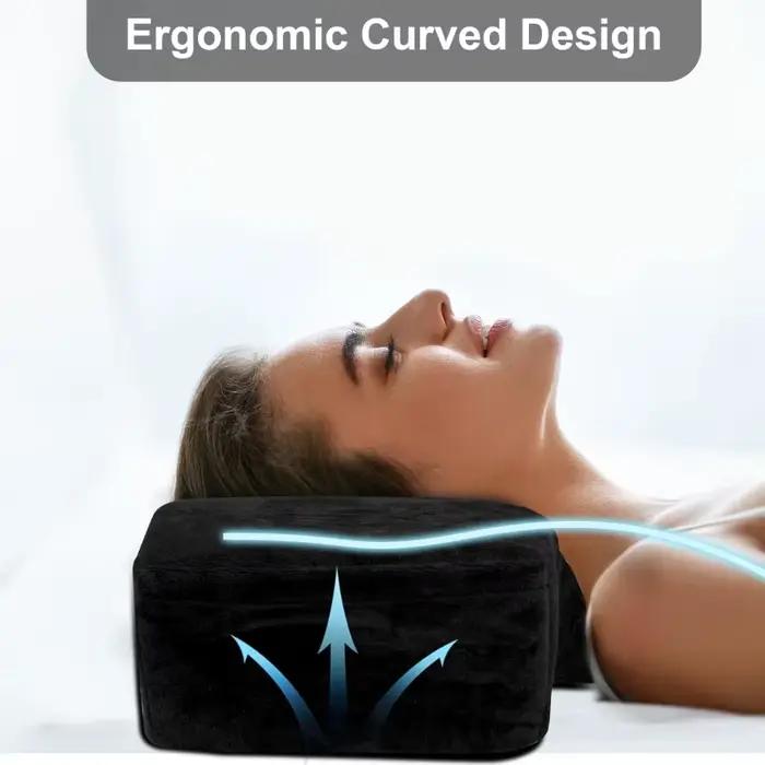 Oreiller de beauté pour Extension de cils, mousse à mémoire de forme, Support pour protéger le cou, accessoires de Salon de cils