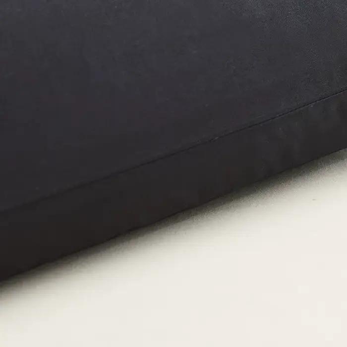 Taie d'oreiller en coton couleur unie