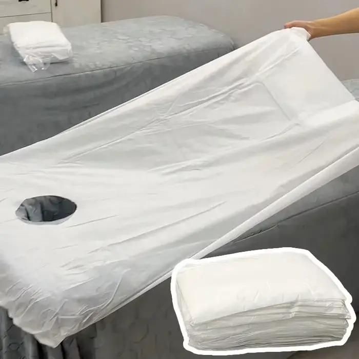 10 draps jetables doux pour salon de beauté