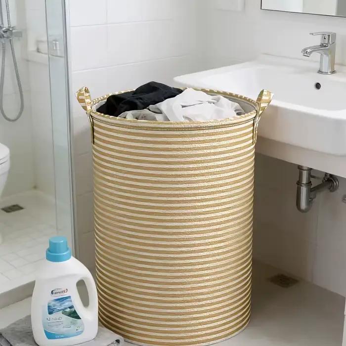 Panier à linge pliable de grande capacité