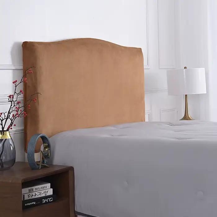 Housse de tête de lit en velours