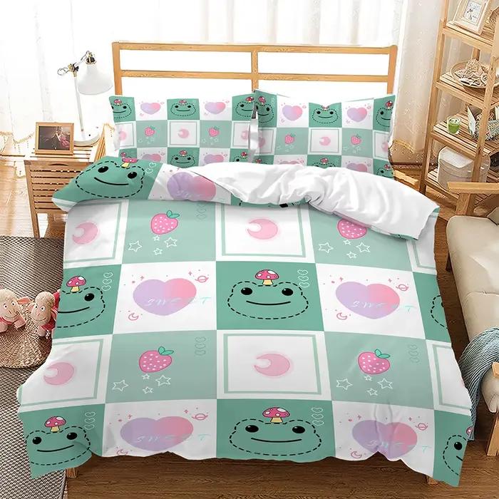Parure de lit 3D motif animaux