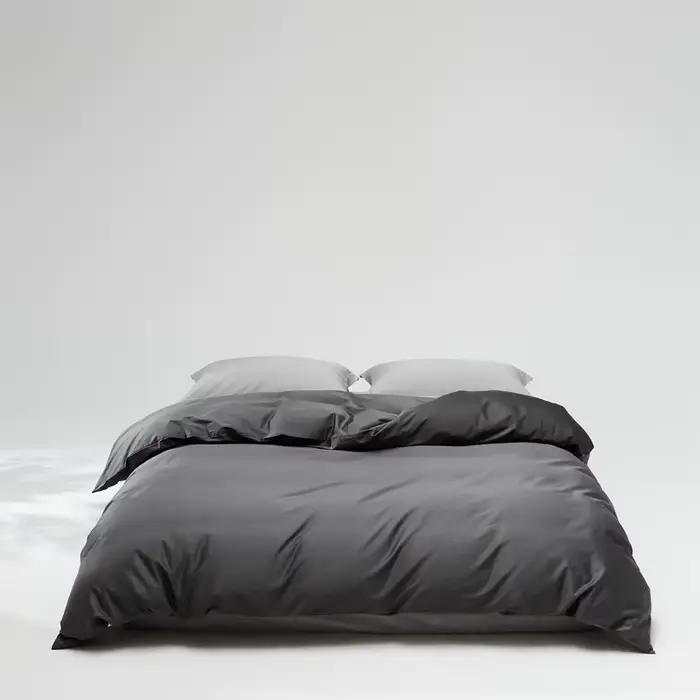 Housse de couette en coton à fibres longues