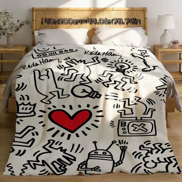 Couverture de genou en microfibre pour l'hiver