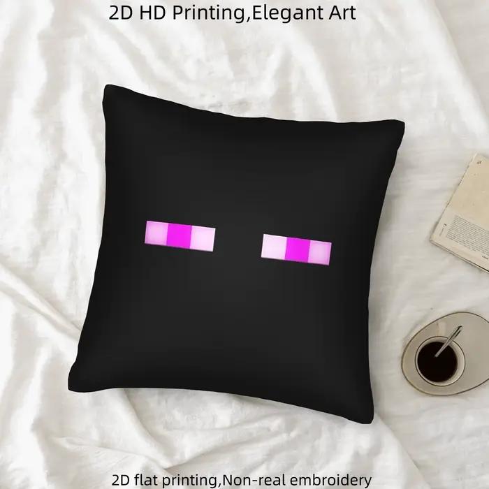 VIKAMA Housse de coussin style Pixel avec fermeture éclair pour canapé de salon, chambre à coucher, dortoir, décoration de salle de jeux