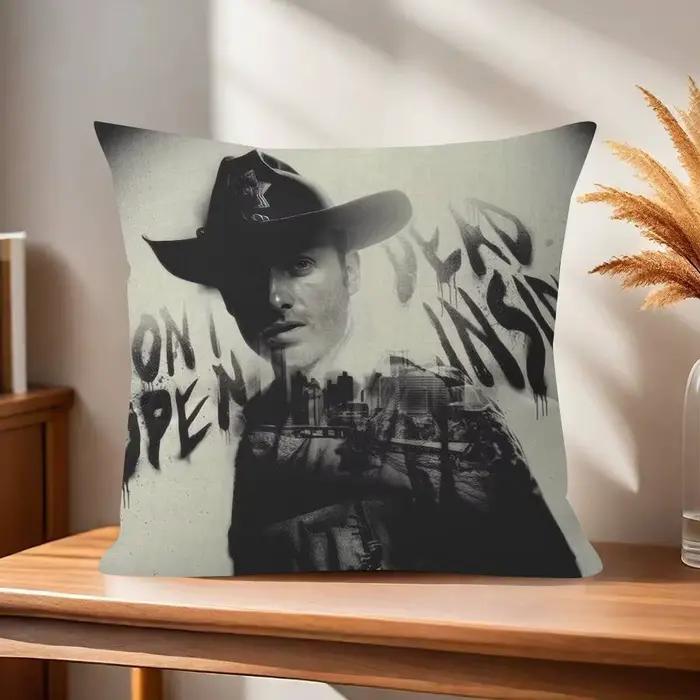 Housse de coussin décorative pour chambre à coucher