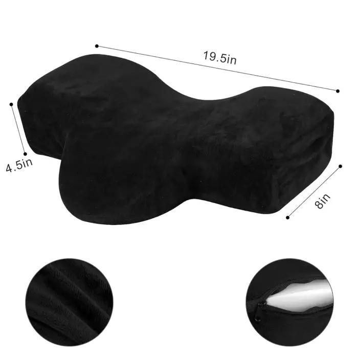 Oreiller de beauté pour Extension de cils, mousse à mémoire de forme, Support pour protéger le cou, accessoires de Salon de cils
