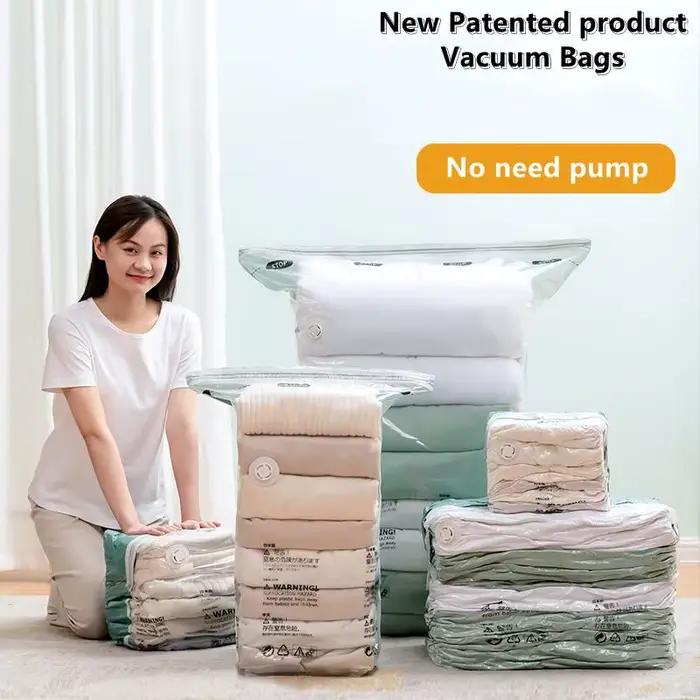 Pas besoin de pompe sacs sous vide grands
