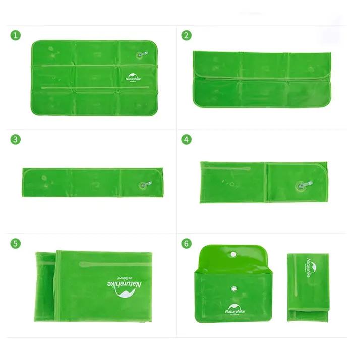 Naturehike – oreiller gonflable ultraléger et doux, pliable, Portable, confortable, pour Camping, voyage, randonnée, accessoires de plein air