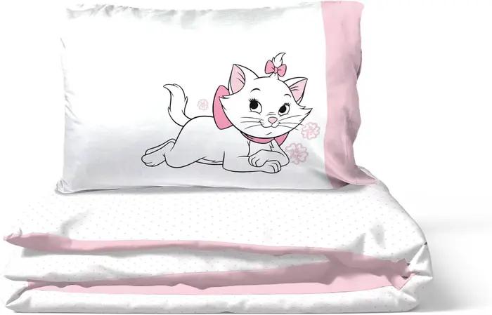 Parure de lit Cartoon Cats Marie pour garçons et filles