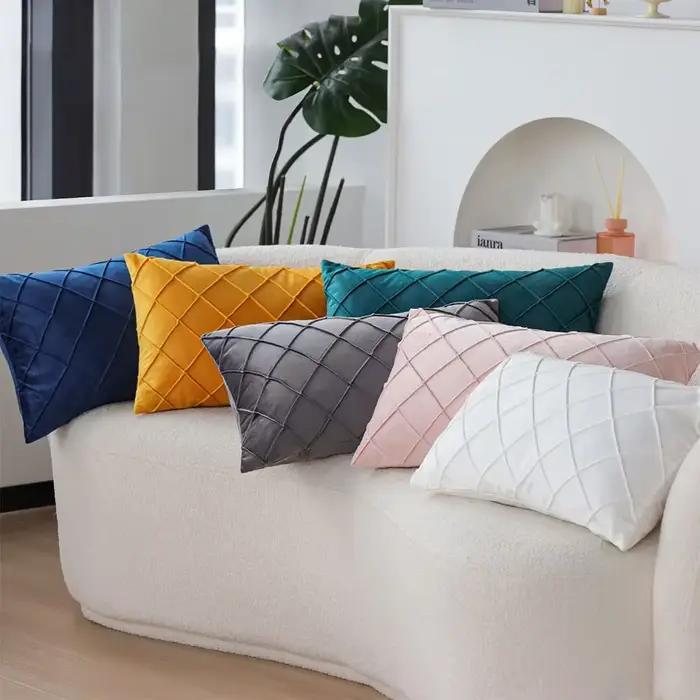Housse de coussin rectangulaire