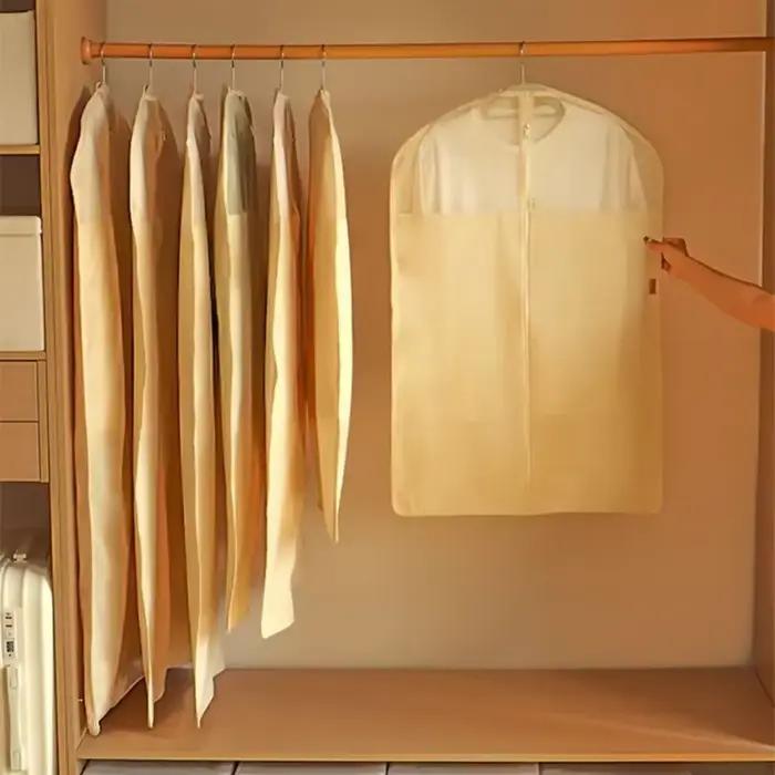 Housse de protection universelle en coton et lin pour vêtements