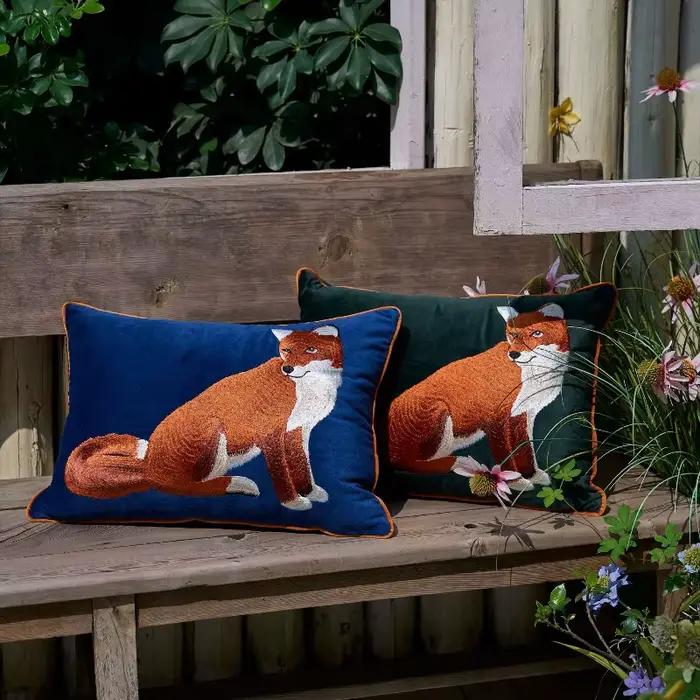 Housse de coussin en velours