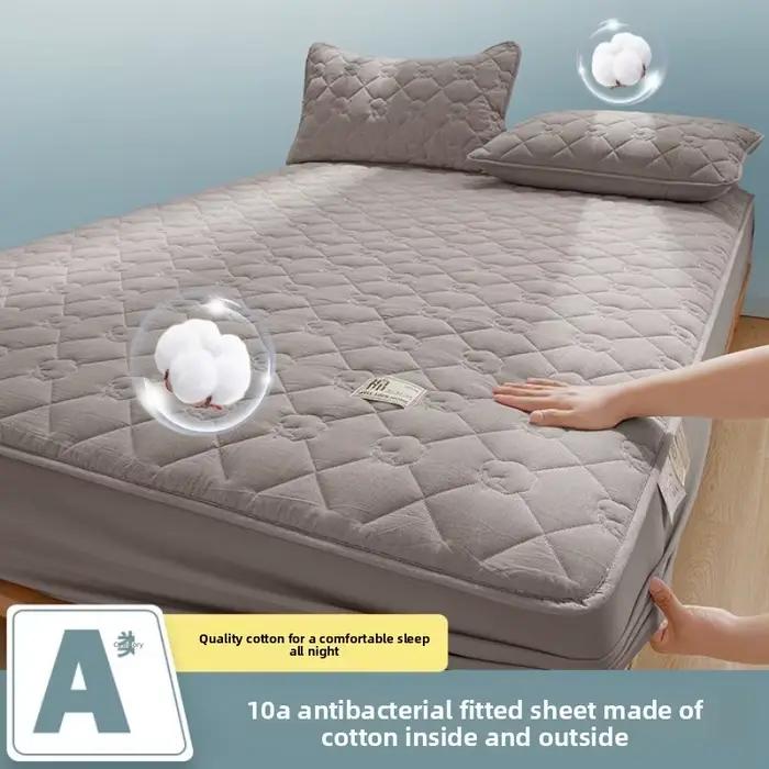 Protecteur de matelas matelassé 100% coton