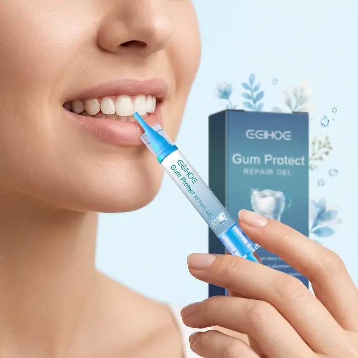 Gel Réparateur pour Gencives : Soulage les Gonflements, Prévient la Récision Gingivale, Améliore l'Inflammation des Gencives Abîmées, Nettoie les Taches Dentaires, Blanchissant