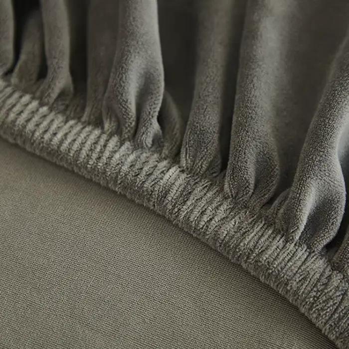 Housse de tête de lit en velours Super doux