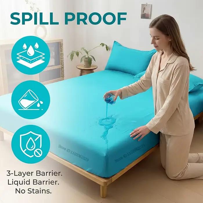 Housse de matelas imperméable épaisse IHX