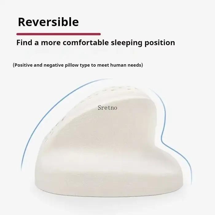 Oreiller de sieste en latex naturel, oreillers de cou de sieste au bureau, chambre d'irritation des étudiants, oreiller de sieste spécial pour la pause déjeuner