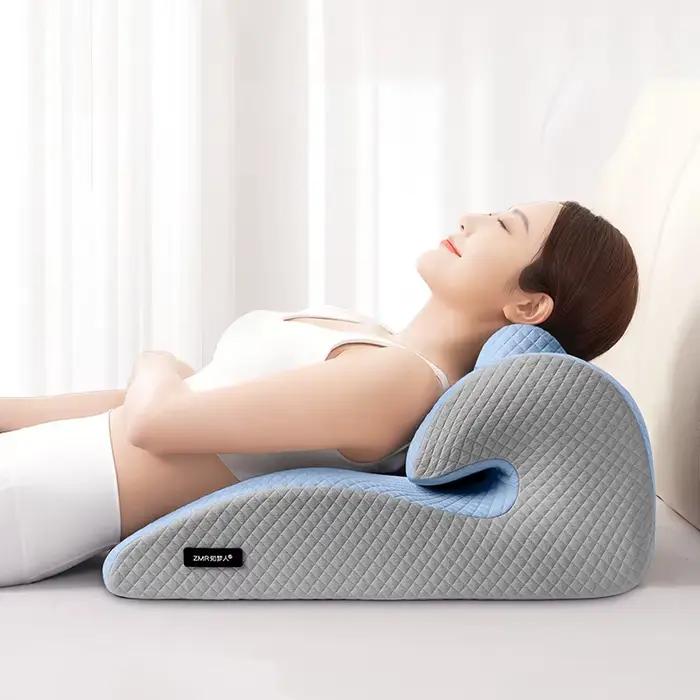 Oreiller ergonomique, soutient la posture dans toutes les positions