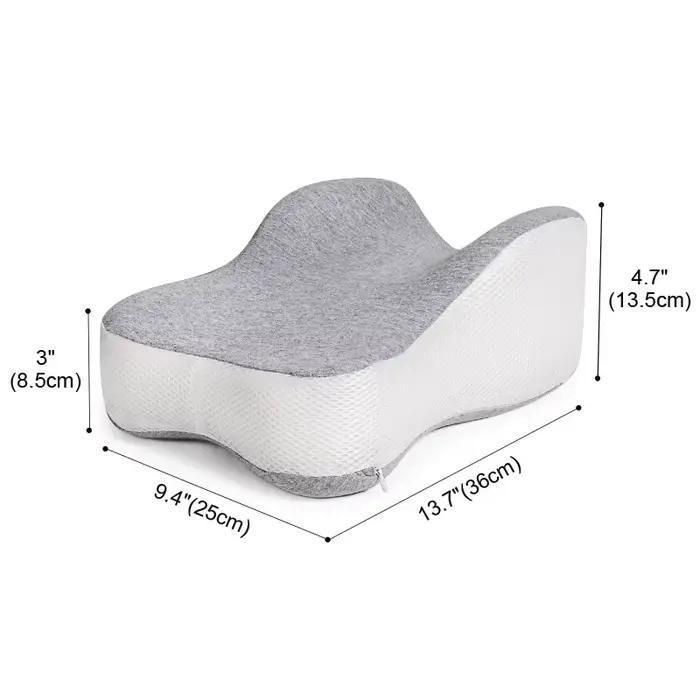 Oreiller long de 14 pouces pour dormir sur le côté