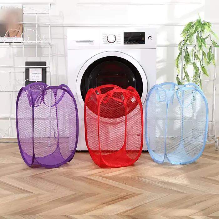 Mir à linge sale pliable en maille