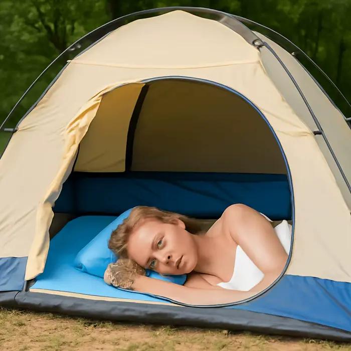 Coussin de refroidissement en gel, oreiller réfrigérant réutilisable pour les nuits d'été, soulagement de la fièvre, repos au lit et accessoire de refroidissement quotidien à domicile
